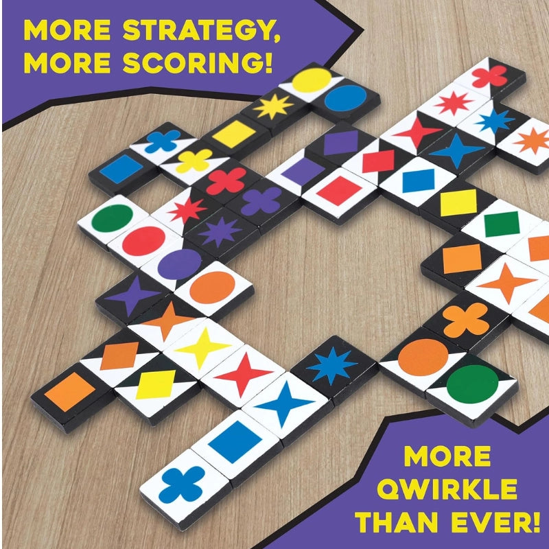 Qwirkle Flex Board Game - Strategy Game