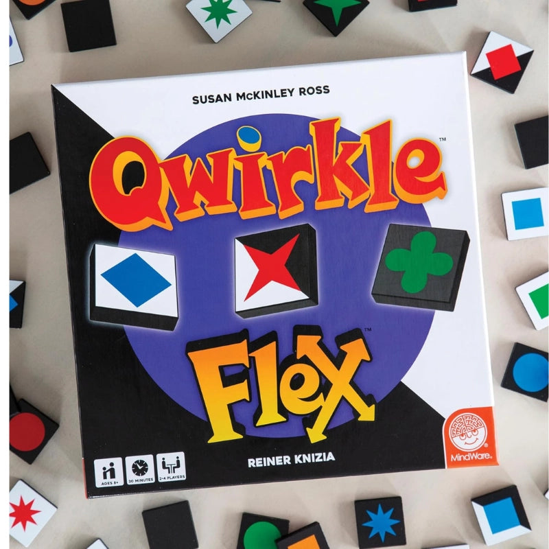 Qwirkle Flex Board Game - Strategy Game