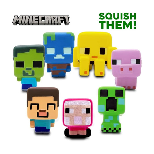 Minecraft SquishMe Series – Slow Rise Scented Squishy Toy