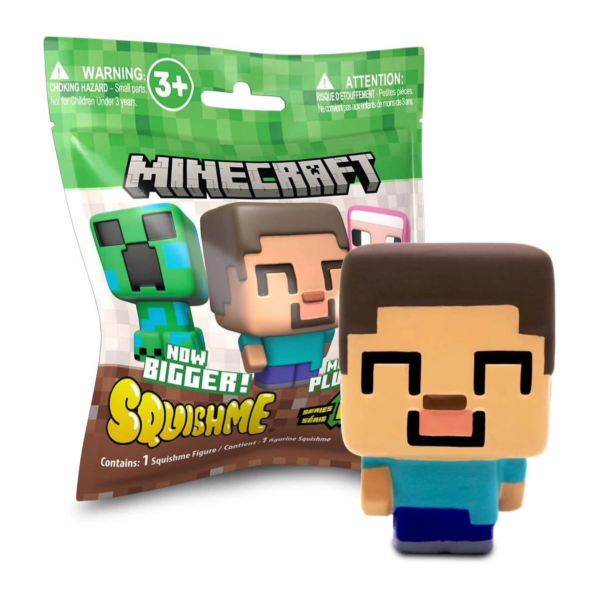 Minecraft SquishMe Series – Slow Rise Scented Squishy Toy