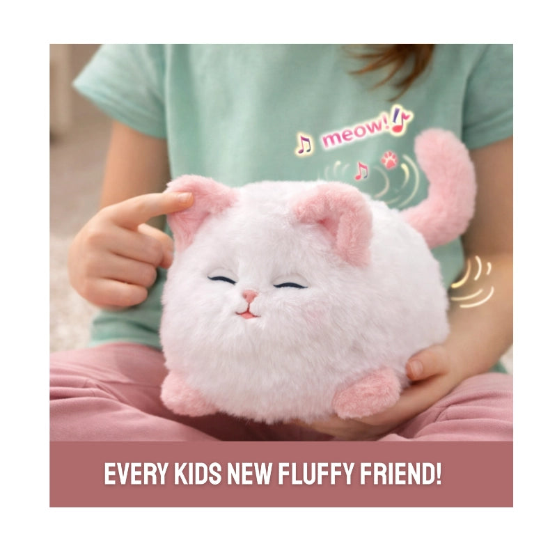 PLUSH CAT INTERACTIVE 10"