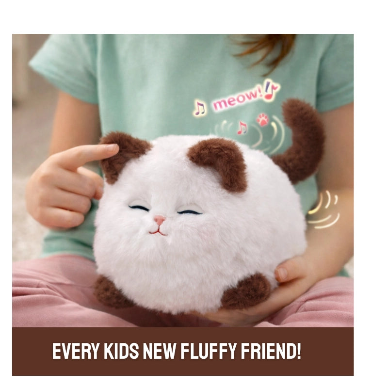 PLUSH CAT INTERACTIVE 10"