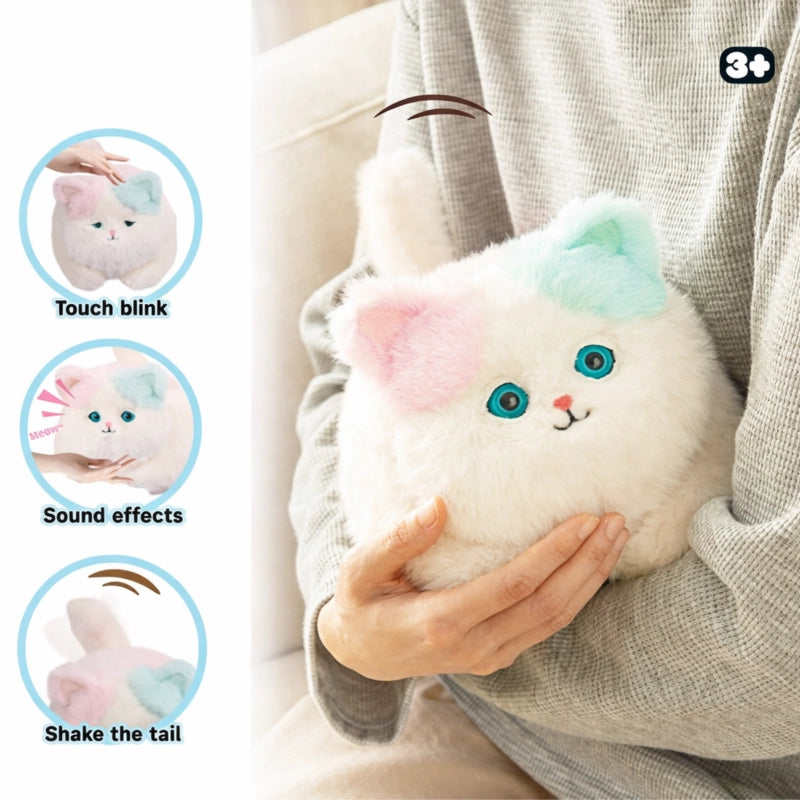 PLUSH CAT INTERACTIVE 10" 2