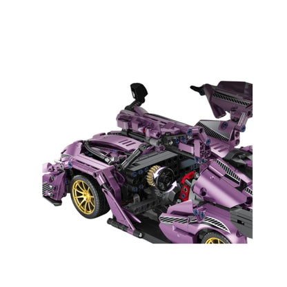 Apollo Hypercar Building Block Set – 1220 Pieces Super Car Model Kit