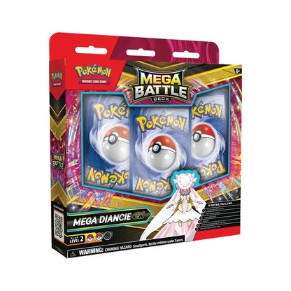 Pokémon TCG Mega Battle Deck - Mega Gengar ex / Mega Diancie ex Display (Randomly selected)