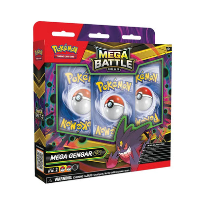 Pokémon TCG Mega Battle Deck - Mega Gengar ex / Mega Diancie ex Display (Randomly selected)