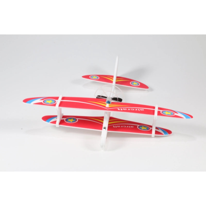 FOAM PLANE WITH LED ASST