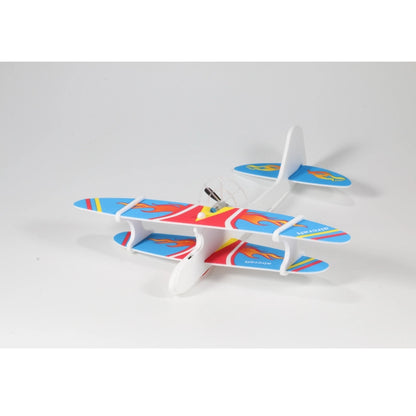 FOAM PLANE WITH LED ASST