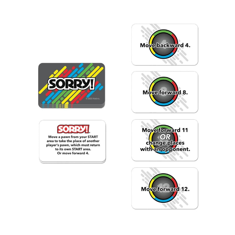 Sorry! Grab and Go Travel Game for Kids