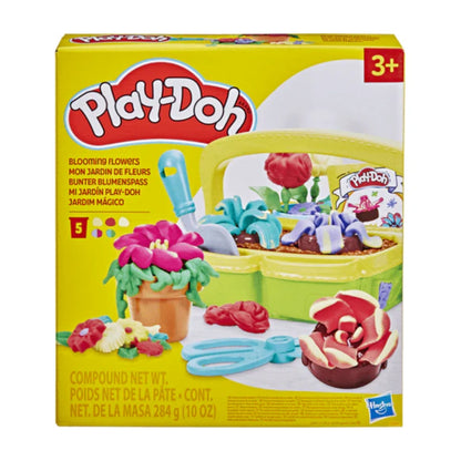 Play-Doh Blooming Flowers Set – Creative Flower Garden Playset