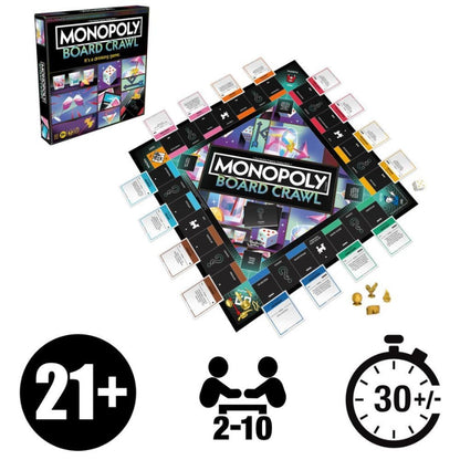 MONOPOLY BOARD CRAWL