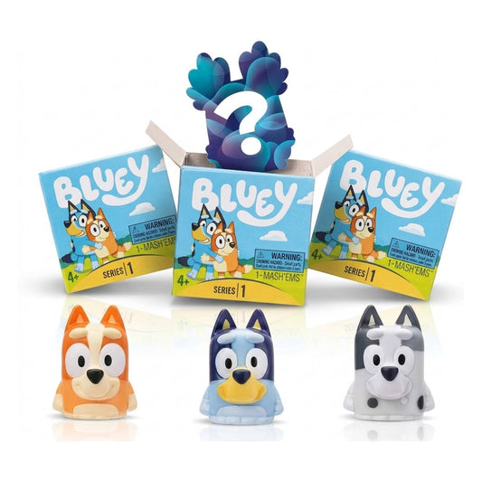 Mashems Bluey Series 2 Squishy Capsule Figure – Mystery Character Toy