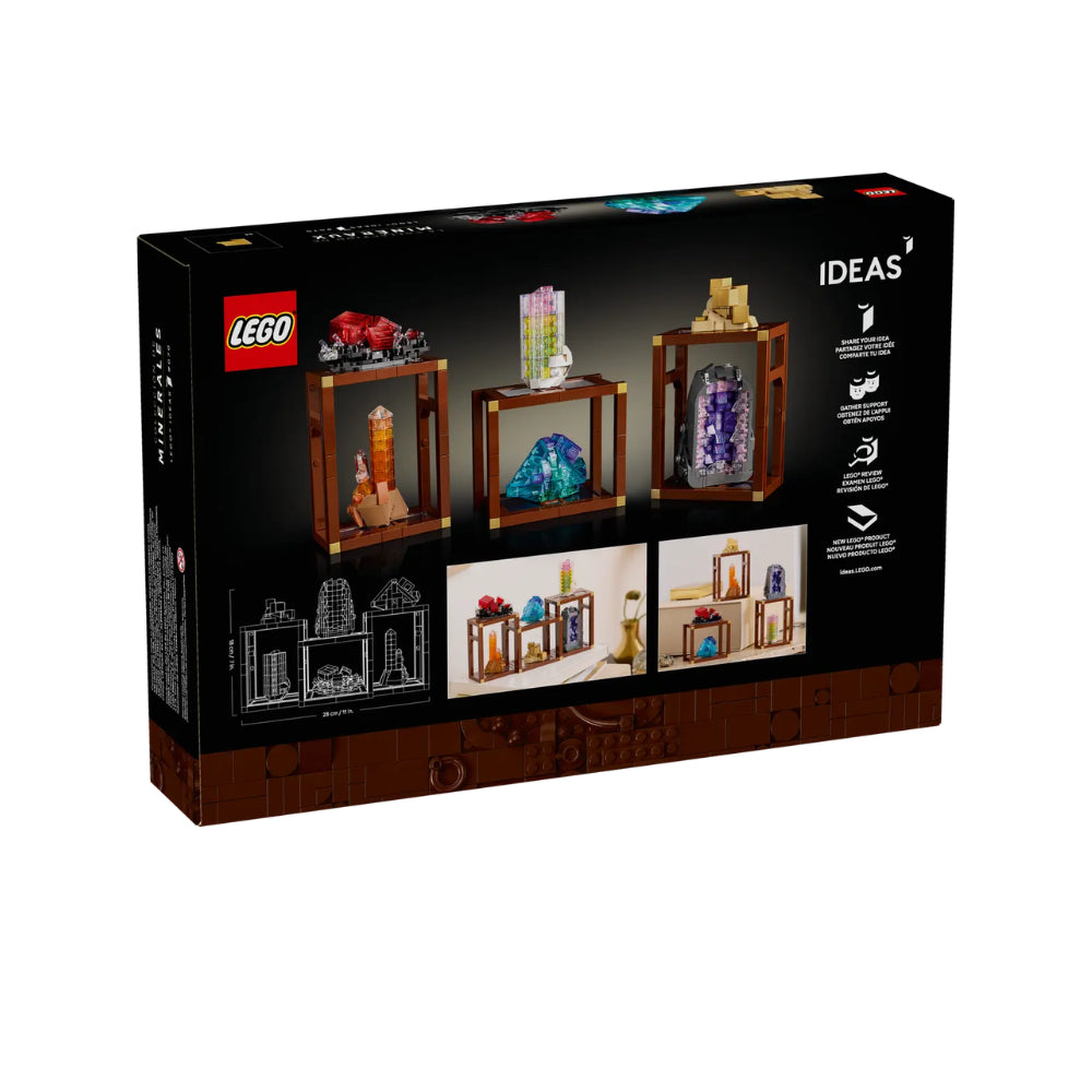 LEGO Ideas Mineral Collection 880 Pieces