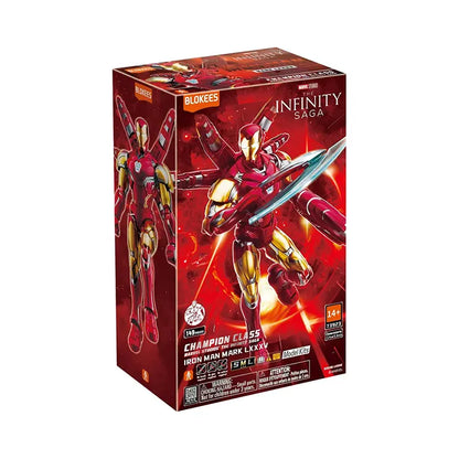Blokees Marvel Infinity Saga Champion Class CC01 Iron Man MK85 Model Kit Figure