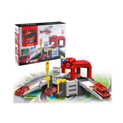 FIRE STATION PARKING LOT SET