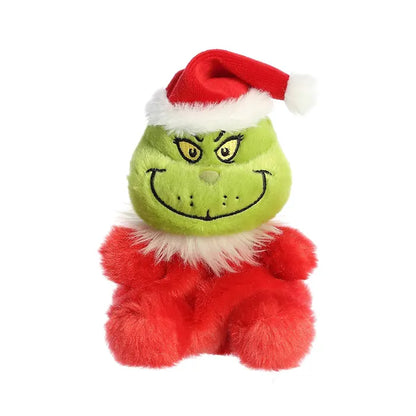 Aurora Dr. Seuss Palm Pals Grinch Santa 5"