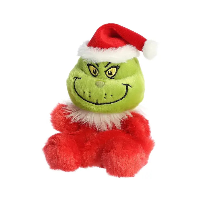 Aurora Dr. Seuss Palm Pals Grinch Santa 5"