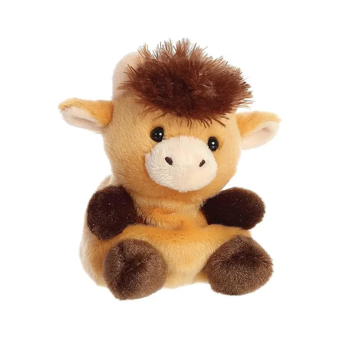 Aurora Adorable Palm Pals Hubert Highland Cow 5"