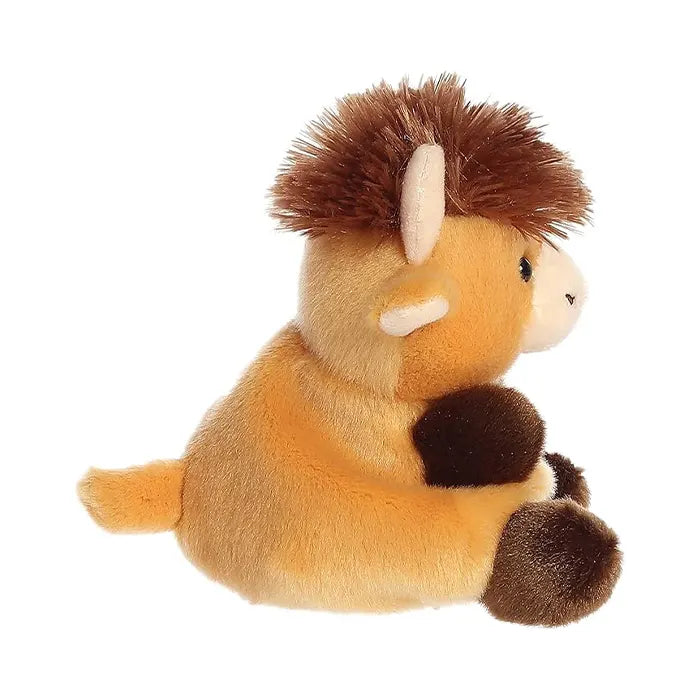 Aurora Adorable Palm Pals Hubert Highland Cow 5"