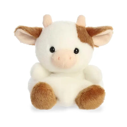 Aurora Adorable Palm Pals Caroline Brown Cow 5"