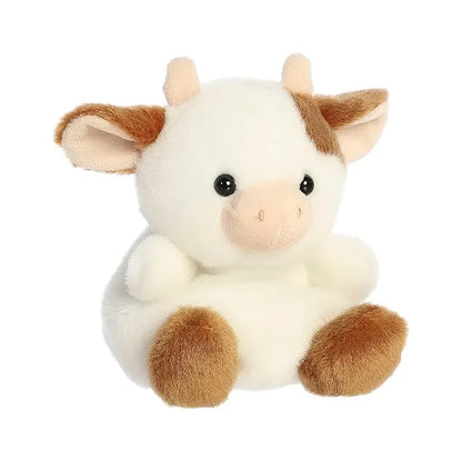 Aurora Adorable Palm Pals Caroline Brown Cow 5"
