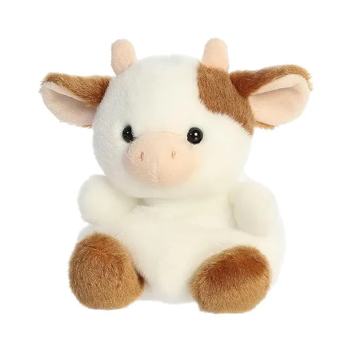 Aurora Adorable Palm Pals Caroline Brown Cow 5"