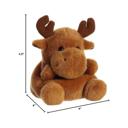 Aurora Adorable Palm Pals Cinnamon Moose 5"