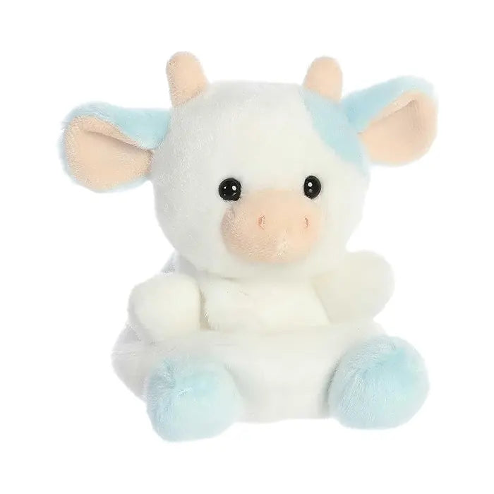 Aurora Adorable Palm Pals Skyla Blueberry Cow 5"