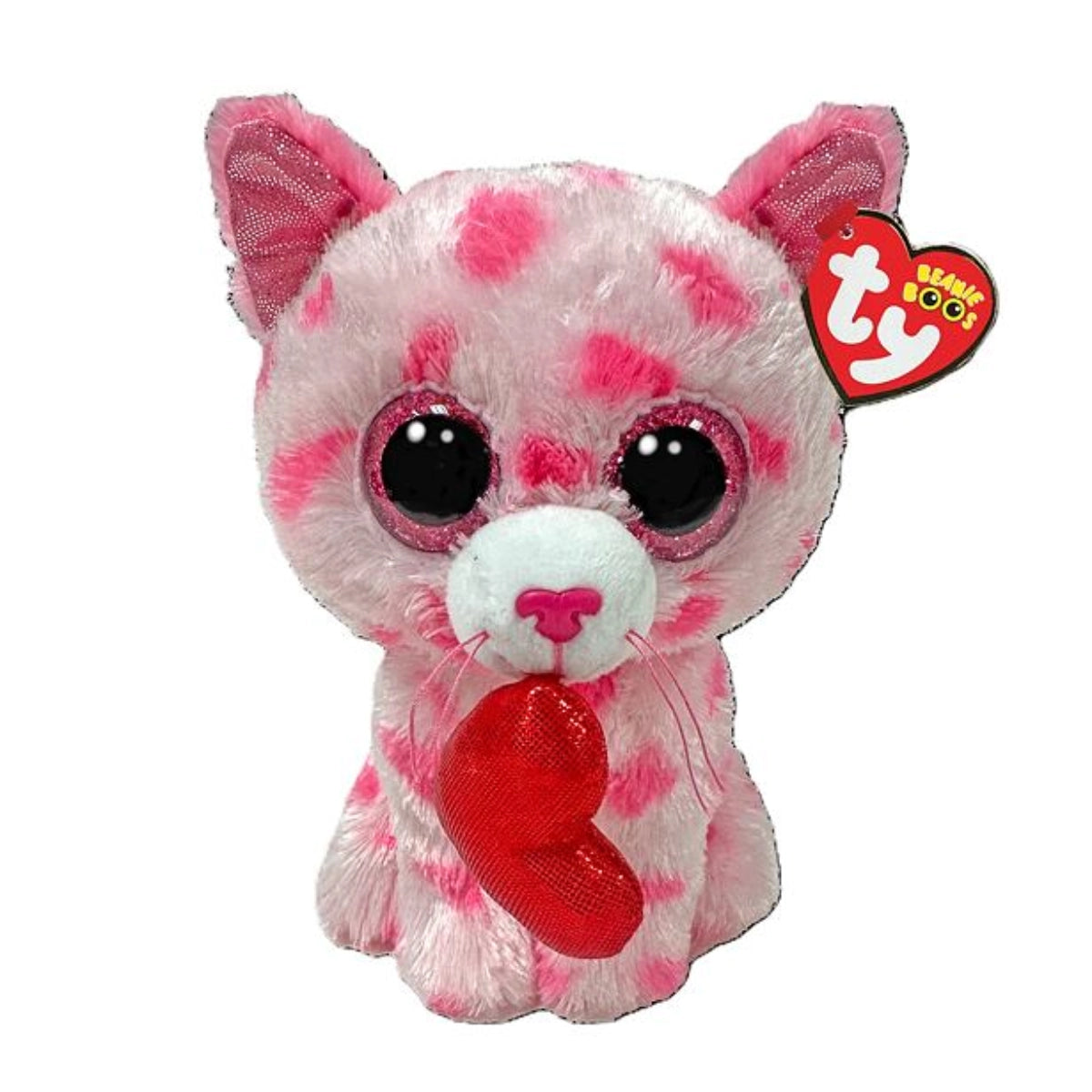SWEET VALENTINE CAT 8" - Beanie Boos Plush