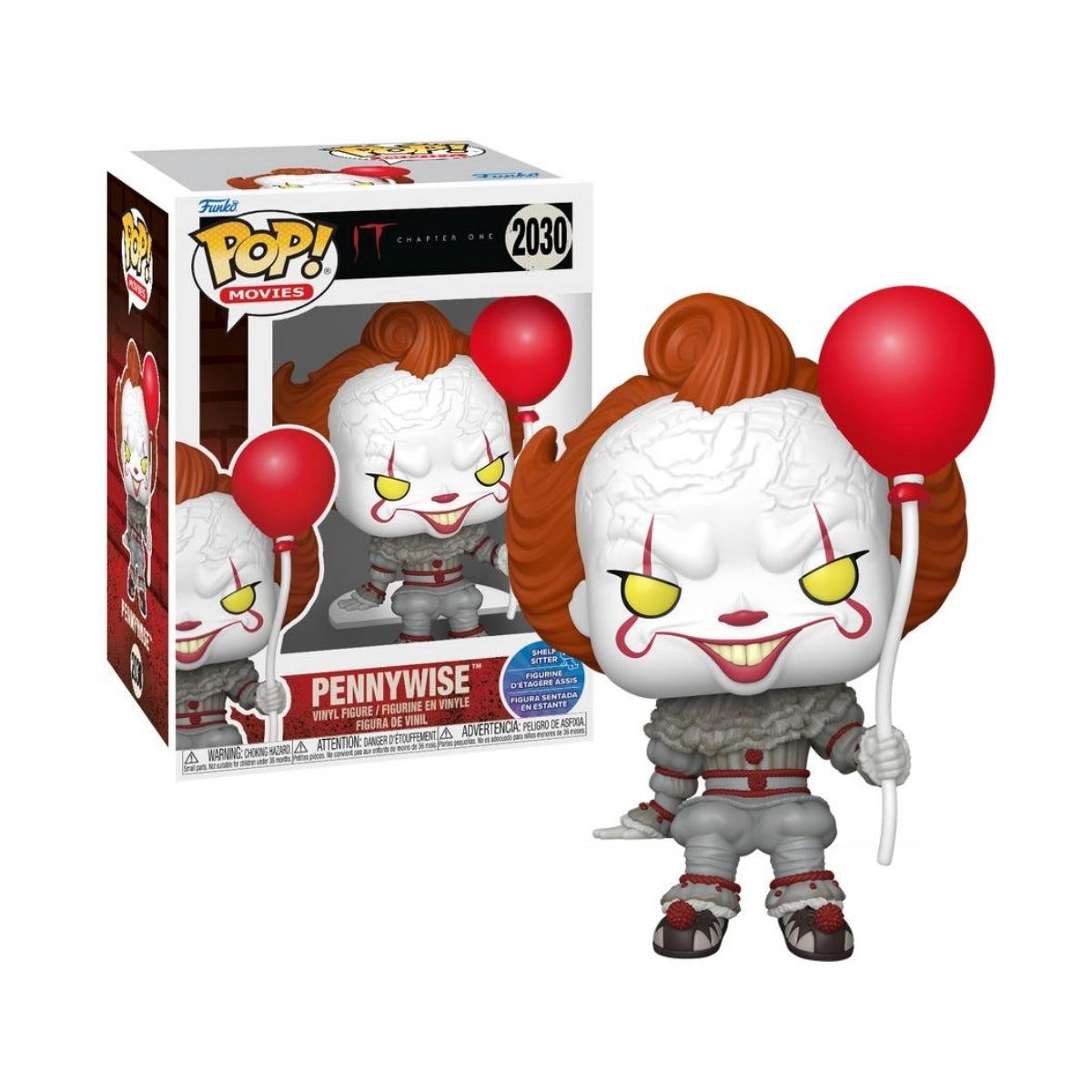 Funko Pop! Movies: IT - Pennywise Shelf Sitter