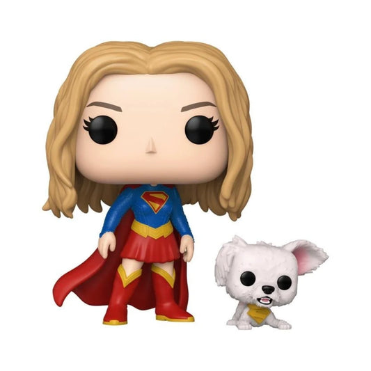 Funko Pop! DC: Supergirl with Krypto