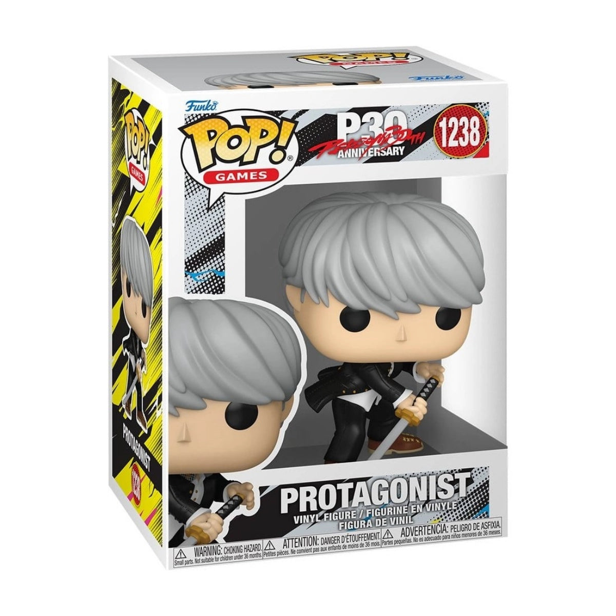 Funko Pop! Games: Persona 4 Golden - Yu Narukami (Protagonist)