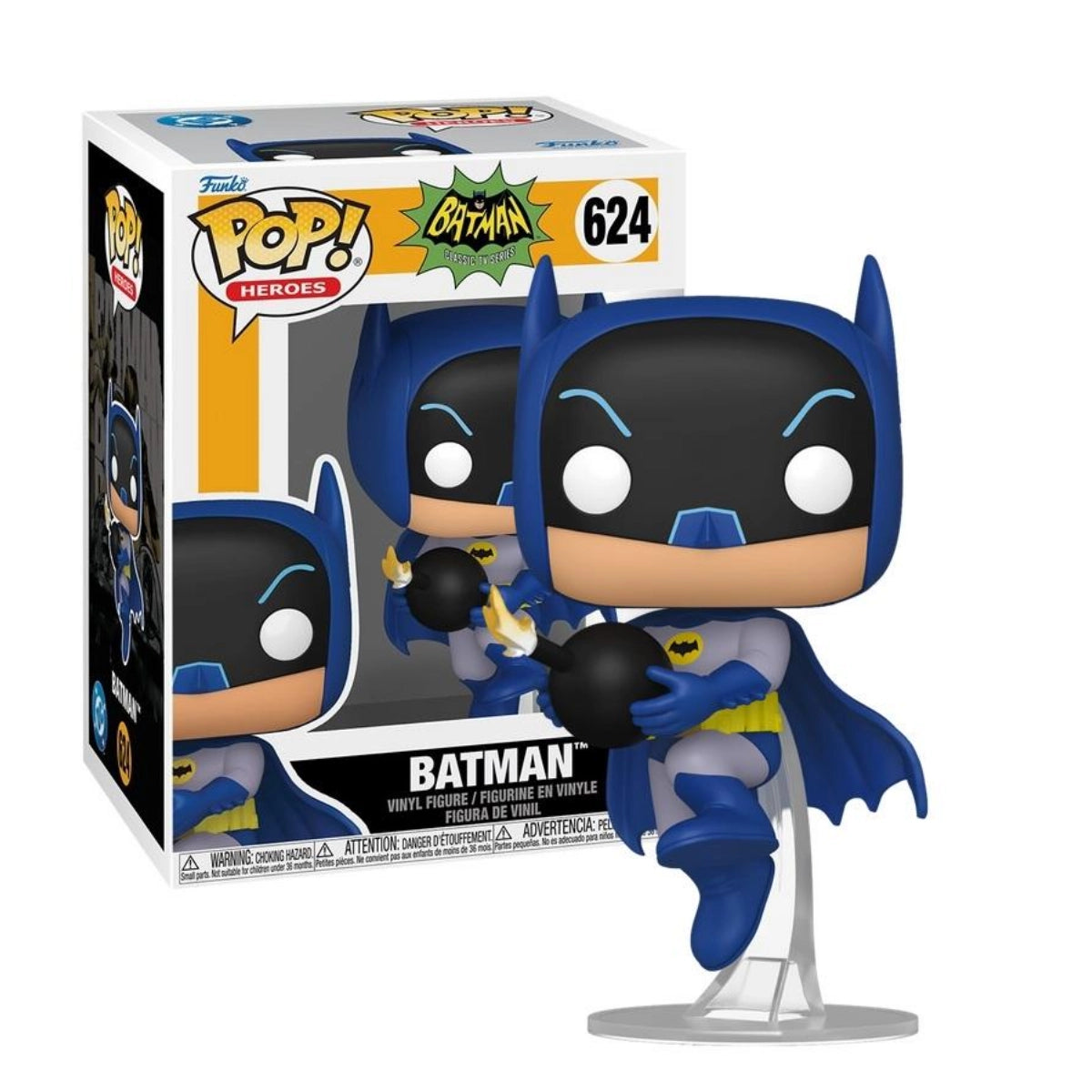 Funko Pop! Heroes: Batman 1966 - Batman with Bomb