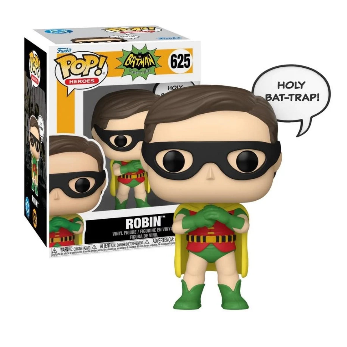 Funko Pop! Heroes: Batman 1966 - Robin (Saying)