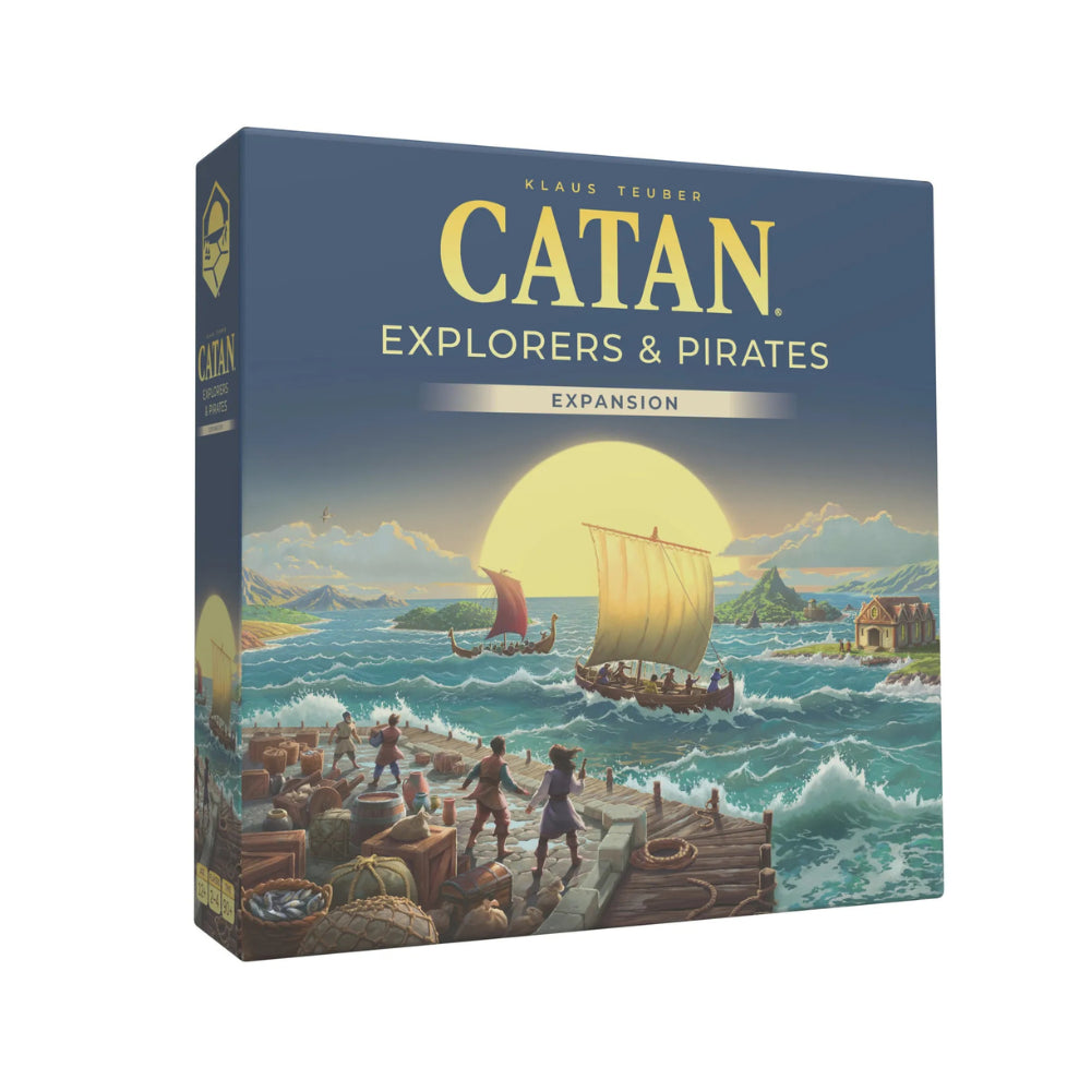 CATAN Explorers &amp; Pirates 6th Edition Expansion Board Game