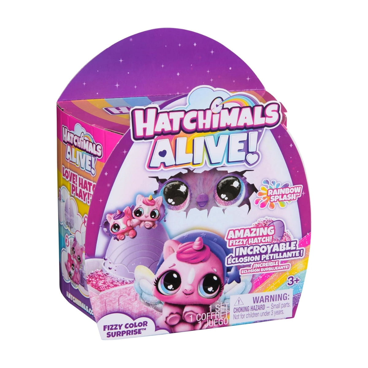 Hatchimals Rainbow Splash Egg S1 – Surprise Twin/Triplet Figure Set