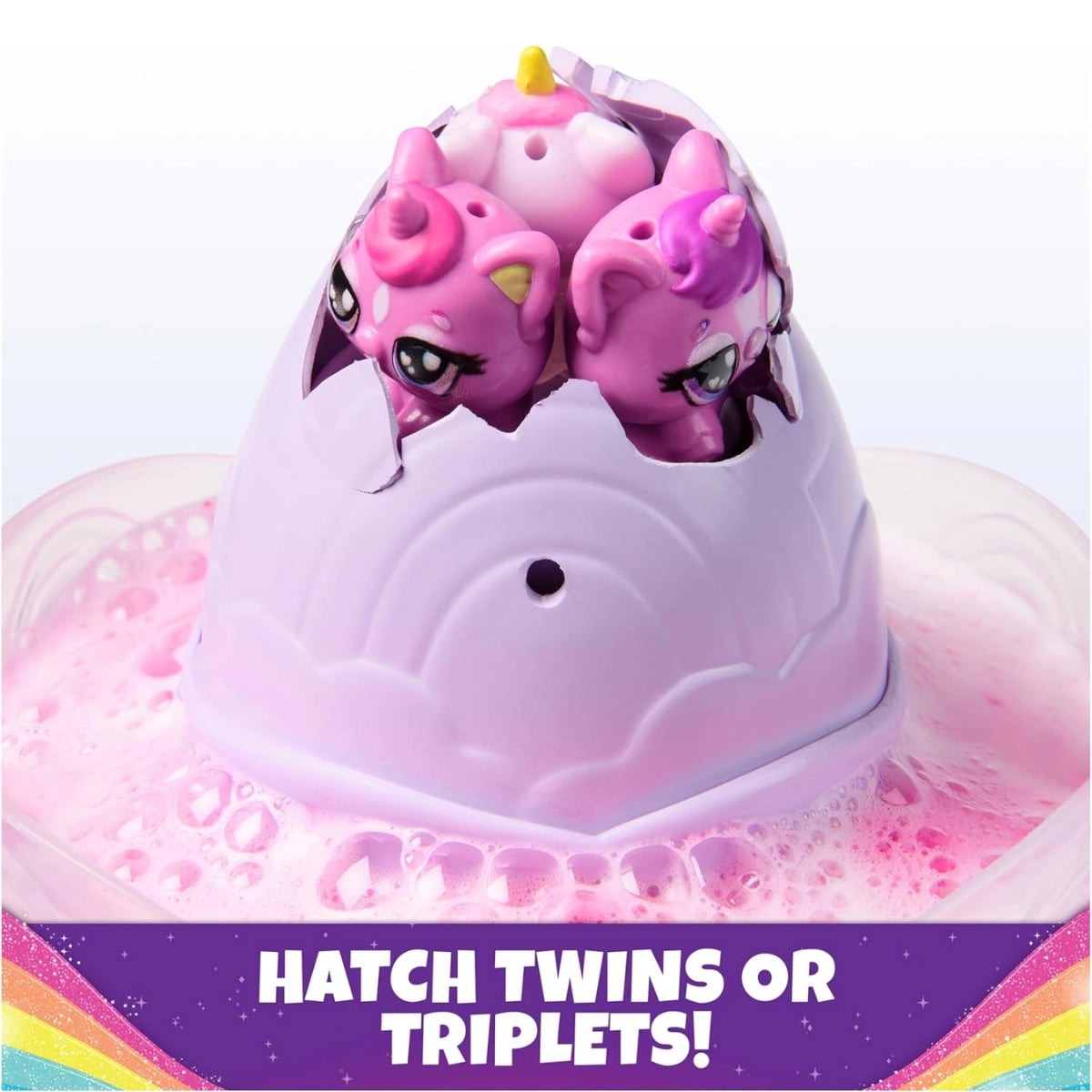 Hatchimals Rainbow Splash Egg S1 – Surprise Twin/Triplet Figure Set
