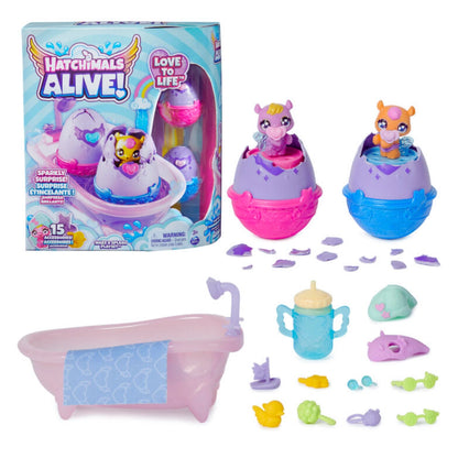 Hatchimals Make a Splash Playset S1 – Bath Time Surprise Set