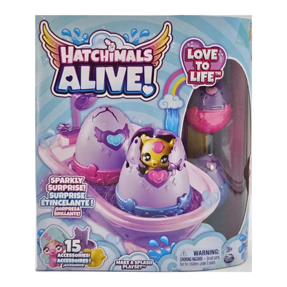 Hatchimals Make a Splash Playset S1 – Bath Time Surprise Set