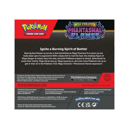 Pokémon TCG Mega Evolution 2 Phantasmal Flames Booster Display