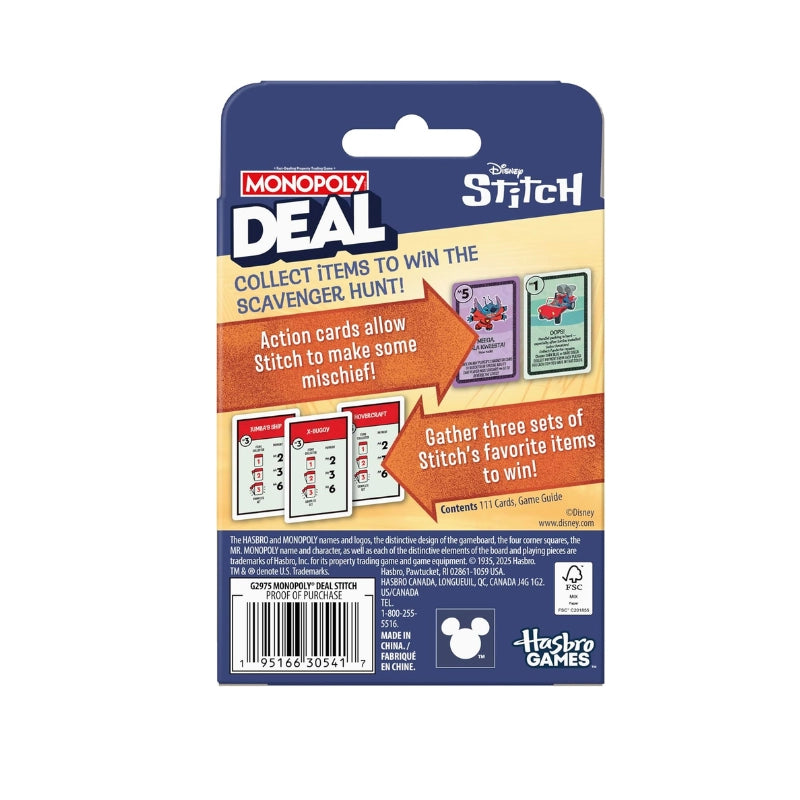 Monopoly Deal Stitch