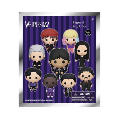 3D Figural Bag Clip Wednesday Series 5 (Random Pick)