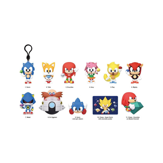 3D Figural Keyring Sonic the Hedgehog Series 6 (Random Pick)