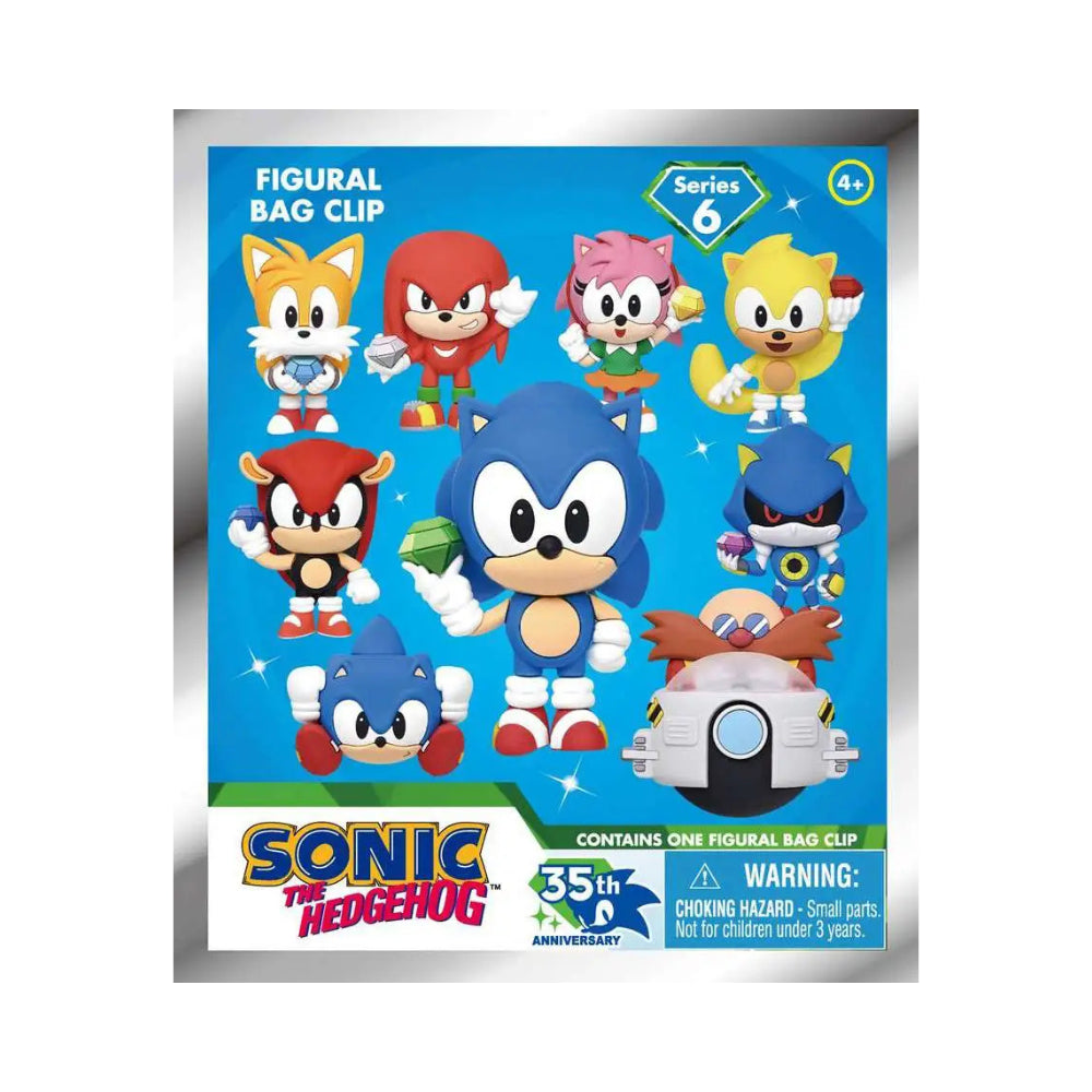 3D Figural Keyring Sonic the Hedgehog Series 6 (Random Pick)