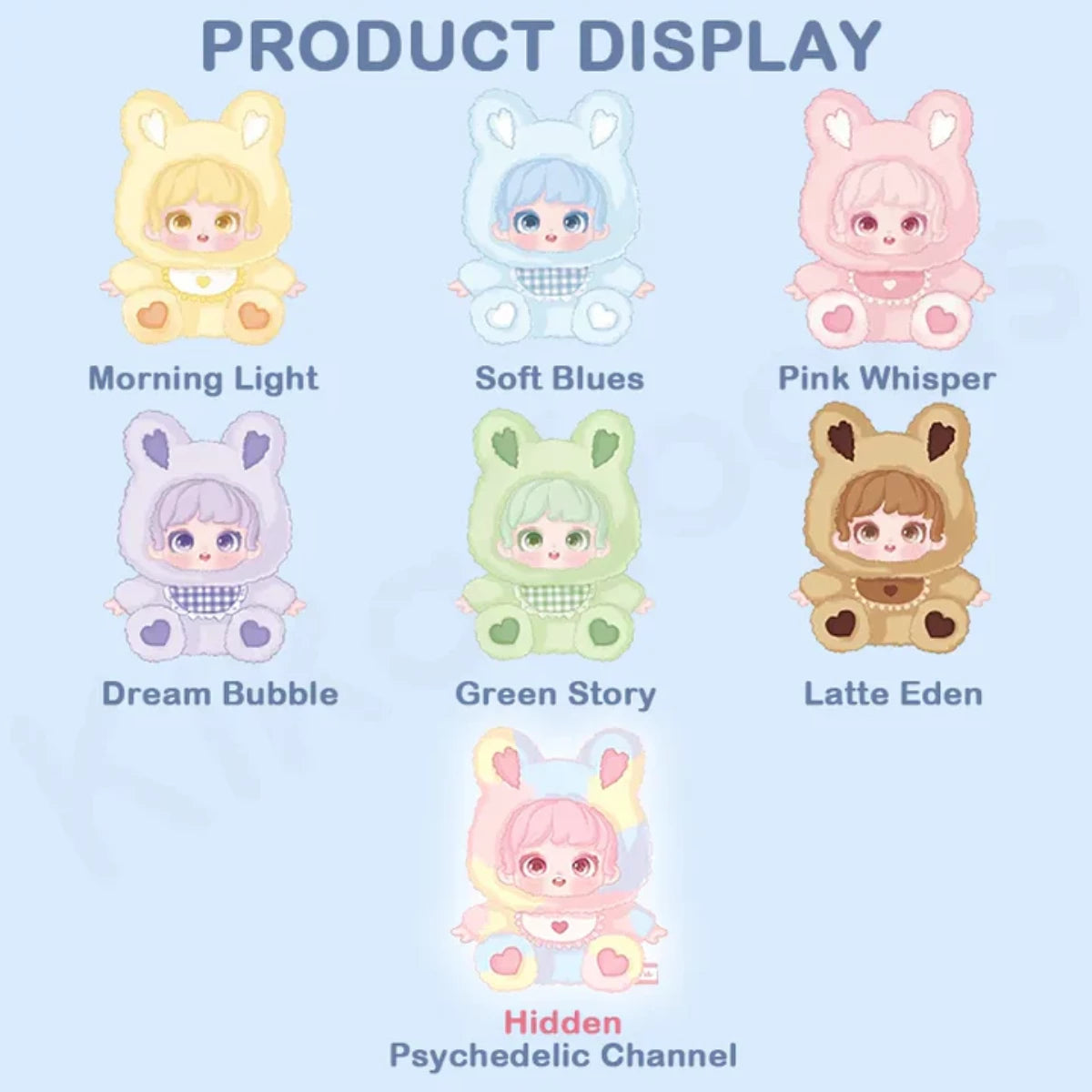 Miana Nighty Night To You Blind Box - Cozy Plush Pendant Series