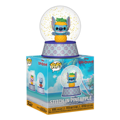 Funko Bitty Pop! Disney Lilo &amp; Stitch: Stitch Mini Glitter Snow Globe Figure