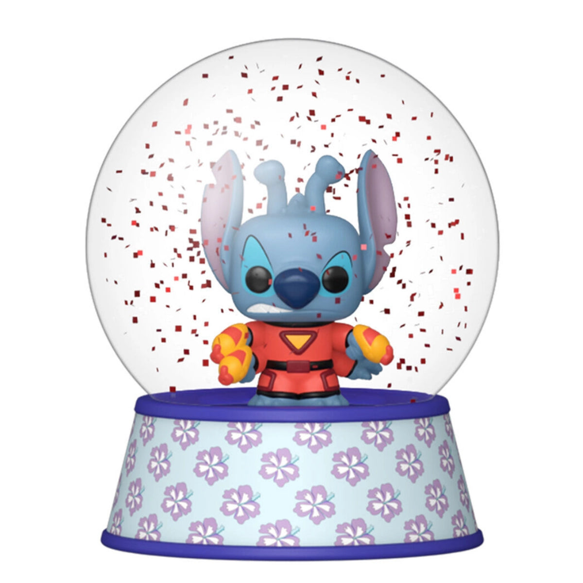 Funko Bitty Pop! Disney Lilo &amp; Stitch: Stitch Mini Glitter Snow Globe Figure
