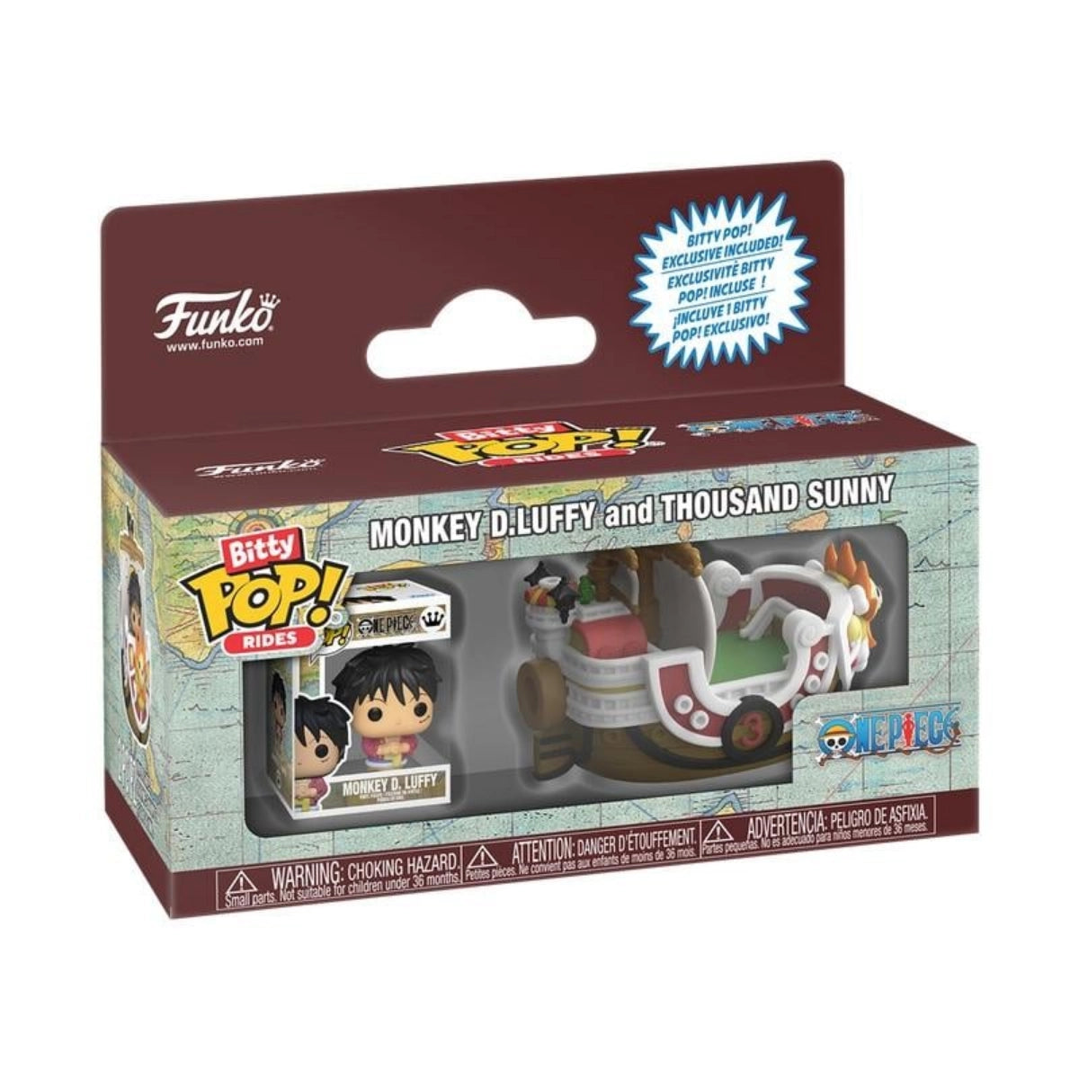 Funko Bitty Pop! Rides: One Piece - Thousand Sunny with Luffy