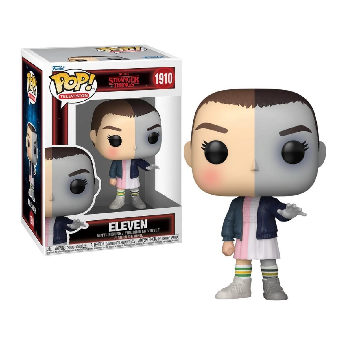 Funko Pop! Movies: Stranger Things - Eleven Split with US Store Version