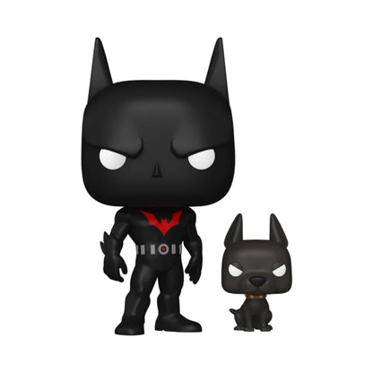 Funko Pop! Heroes: Batman Beyond - Batman with Ace Buddy Figure